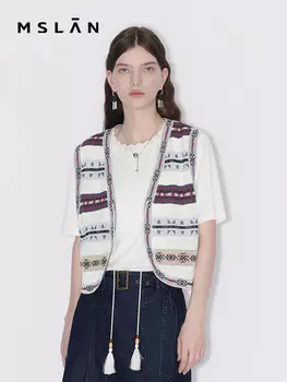 Болеро Mslan шерстяное, кремовый