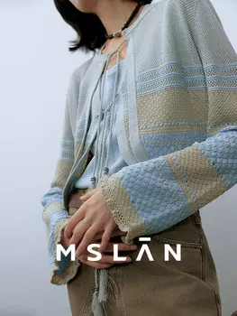 Болеро Mslan шерстяное, синий