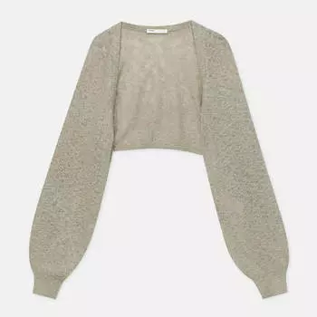 Болеро Pull&Bear Knit Arm Warmers, серый хаки
