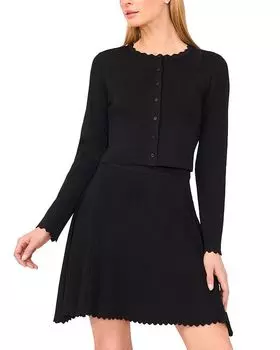 Болеро с ажурной вязкой Pointelle Ted Baker, черный