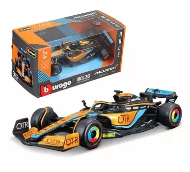 BOLID F1 McLaren MCL36 Риккардо 1:43 ББУРАГО Bburago