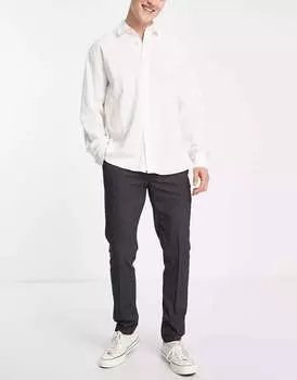 Bolongaro Trevor в полоску из сирсакера скинни для костюмных брюк