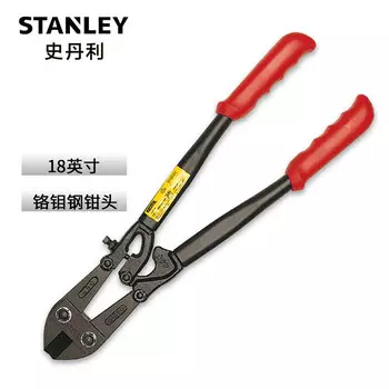 Болторезы Stanley 18-дюймовый стальной стержень для резки стальной проволоки Большие плоскогубцы энергично ломают ножницы с орлиным клювом 14-318-23
