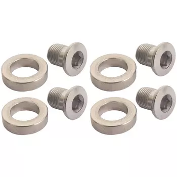 Болты для внутреннего крепления столешницы (m8 x 9,6 / 1 шт. = 4 шт.) SHIMANO, серебро / серебро / серебро