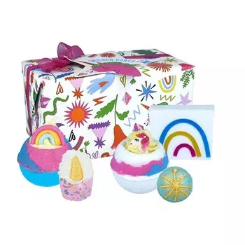 Bomb Cosmetics, Unicorn Party, Подарочный набор для ванны, 5 шт
