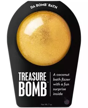 Бомба для ванны Treasure, 7 унций Da Bomb, цвет Treasure Bomb