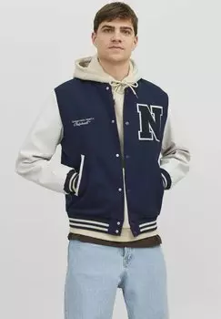 Бомбардировщик Чакетас Jack & Jones JORCOLLEGE NOOS, цвет total eclipse