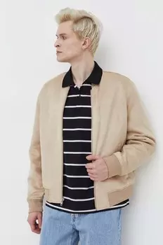 Бомбер Abercrombie & Fitch, бежевый
