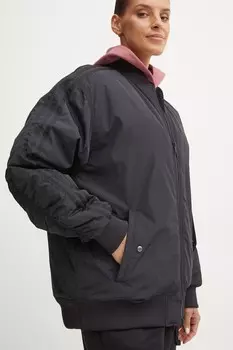 Бомбер adidas Originals, черный