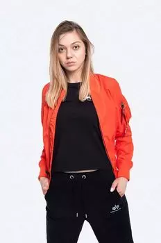 Бомбер Alpha Industries, красный