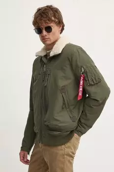 Бомбер Alpha Industries, зеленый