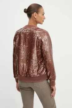 Бомбер ANTONIA Guess, коричневый