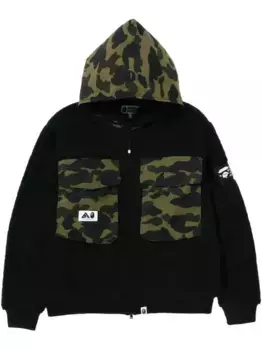 Бомбер Big Pocket A BATHING APE, черный