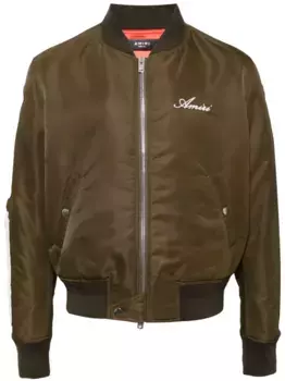 Бомбер Bones AMIRI, зеленый
