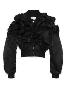 Бомбер Bow Bouquet Viktor & Rolf, черный