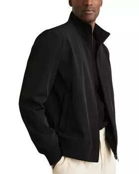 Бомбер Brad Regular Fit Tech REISS, черный