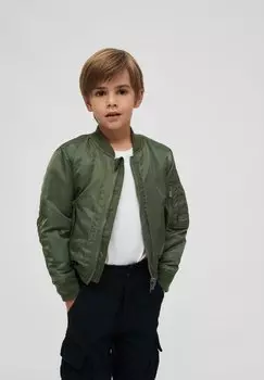 Бомбер Brandit, оливковый
