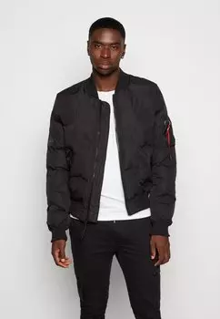 Бомбер Chaquetas Alpha Industries MA-1 LOGO PUFFER, черный