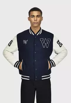 Бомбер Chaquetas Oakwood COLLEGE BI, темно-синий