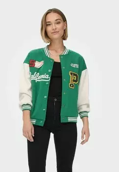 Бомбер Chaquetas ONLY ДЕТАЛИ, цвет green jacket