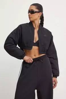 Бомбер City Escape adidas, черный