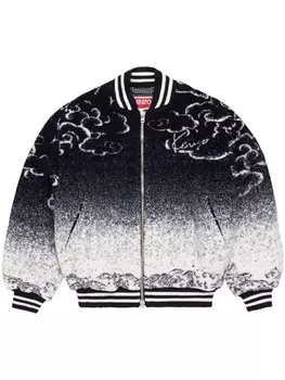 Бомбер Cloud Tiger Kenzo, синий