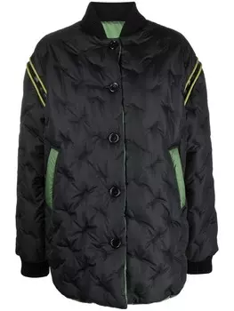 Бомбер Gang Knots SHERPA, черный