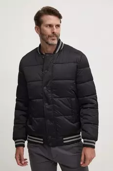 Бомбер Guess БРЕНДОВЫЙ, черный