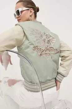 Бомбер Guess, зеленый