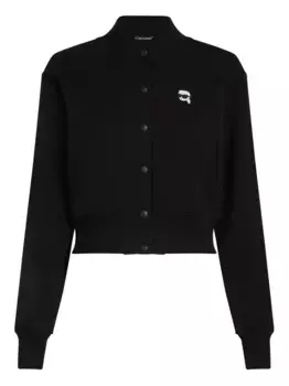 Бомбер Ikon KARL LAGERFELD, черный