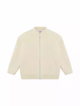 Бомбер из букле MSGM, бежевый