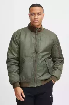 Бомбер из смеси "BLEND BHOuterwear", цвет Deep Forest