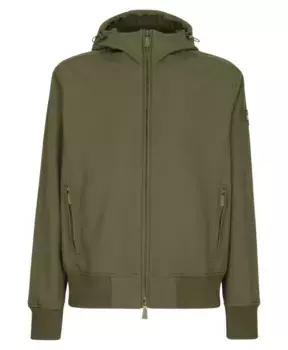 Бомбер из софтшелла Add, зеленый