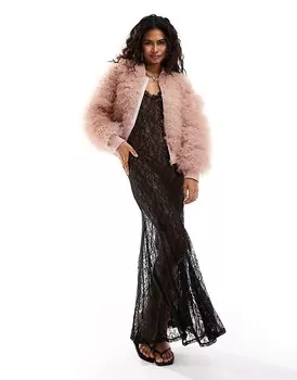 Бомбер из тюля Dream Sister Jane Lillie пыльно-розового цвета