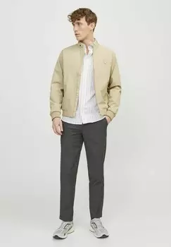 Бомбер Jack & Jones, бежевый
