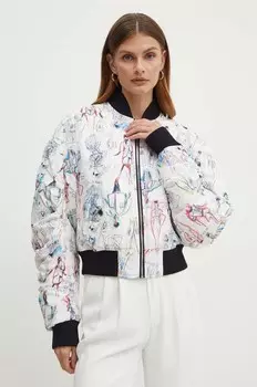 Бомбер Карла Лагерфельда Karl Lagerfeld, мультиколор