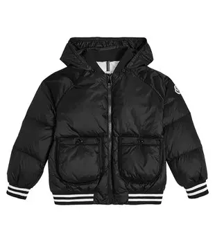 Бомбер Martha Moncler Enfant, черный