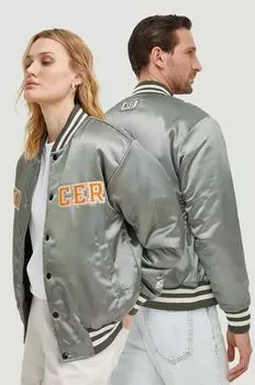 Бомбер Mercer Varsity Mercer Amsterdam, зеленый