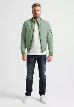 Бомбер Msalbany Milestone, светло-зеленый