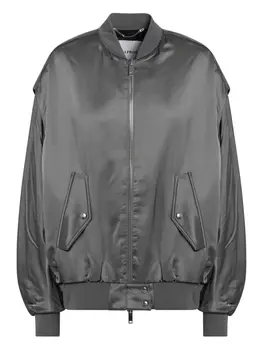 Бомбер на молнии Halfboy, серый