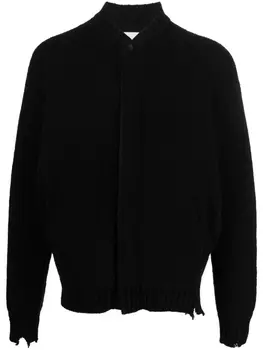 Бомбер на молнии Laneus, черный