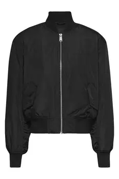 Бомбер на молнии Tommy Jeans, черный