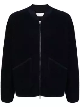 Бомбер на молнии Universal Works, синий