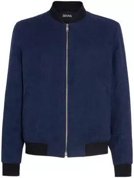 Бомбер Oasi Zegna, синий