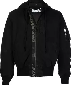 Бомбер Off-White Vintage Arrow Bomber 'Black/White', черный