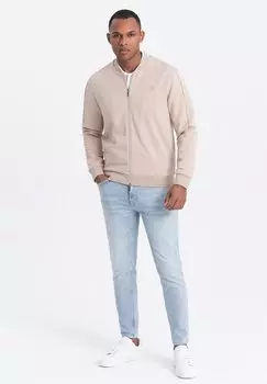 Бомбер Om-Janp Ombre, бежевый