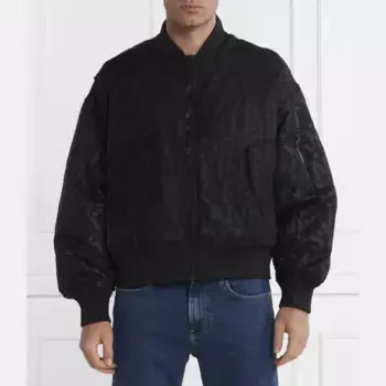 Бомбер оверсайз Calvin Klein, черный