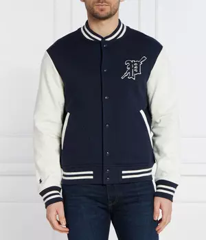 Бомбер Polo Ralph Lauren в американском стиле, синий