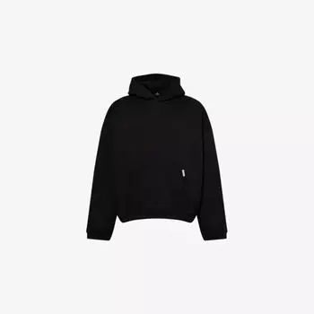 Бомбер Represent Initial из хлопка с объемным логотипом, черный