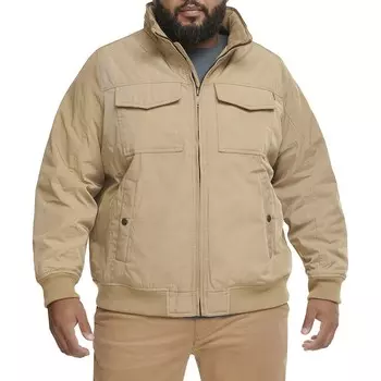 Бомбер с двумя карманами Big & Tall Dockers Polytwill, цвет Harvest Gold
